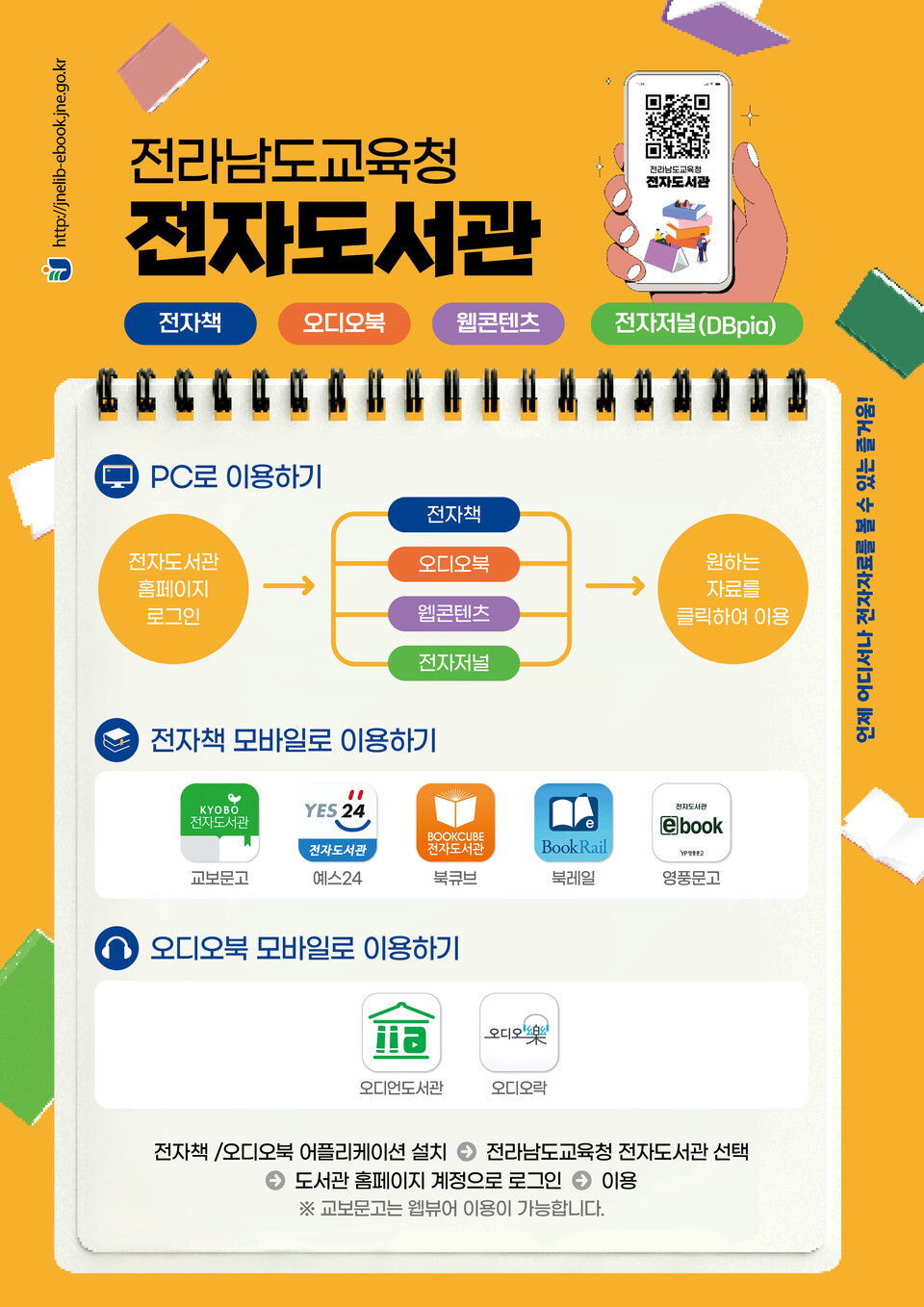 나주공공도서관, 전라남도교육청 전자도서관 서비스 확대 운영 나주공공도서관, 전라남도교육청 전자도서관 서비스 확대 운영