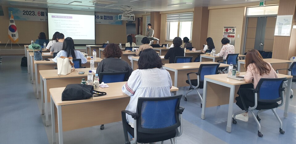 고흥Wee센터 ‘상담 기록물 관리’ 및 ‘위기 학생 사안 대처’ 연수 실시