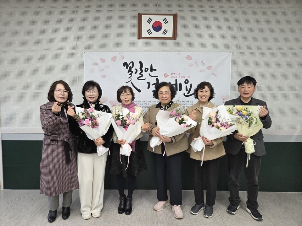 담양교육지원청, 퇴직교원 간담회 열어 교육 헌신 기려