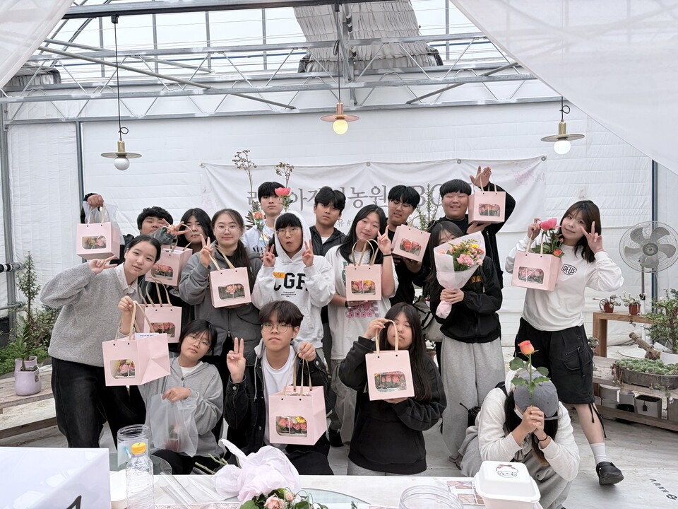 호남원예고, 미래 놅업 인재 양성 ‘실습학년제’ 성공적 마무리