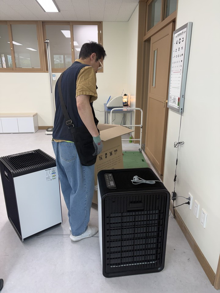 고흥교육지원청, 학교 임차 공기청정기 안전성 점검