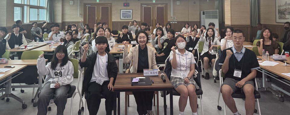 진도교육청, ‘2026 보배리더스’ 정기회…학생자치 실현