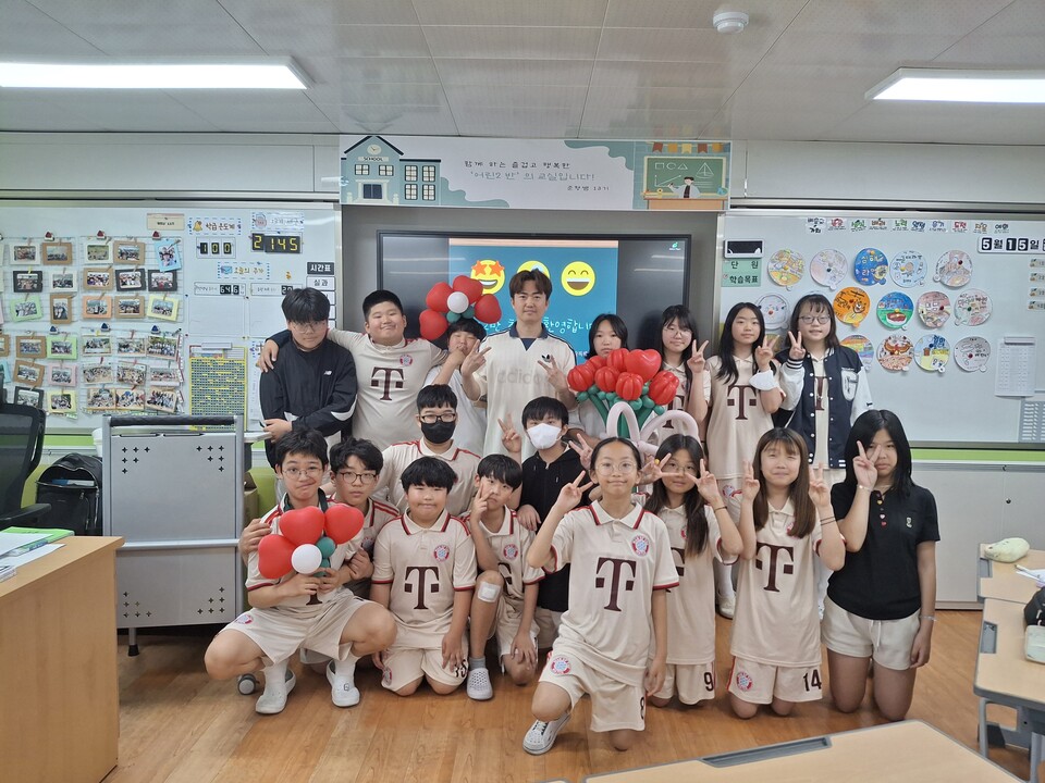 순천삼산초, 선생님 자랑과 투표로 뜻깊은 스승의 날 행사