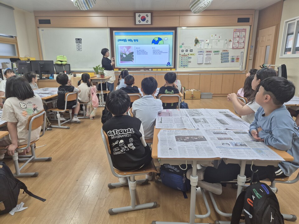 도심 속 자연을 품다, 목포한빛초 마을 연계 원예활동 - 환경 | 코리아NEWS