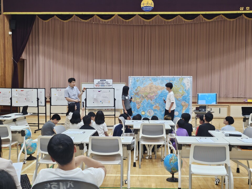 삼호서초, 유·초등 수석교사 수업 나눔의 날 개최…지리적 사력 확장 - 교육 | 코리아NEWS