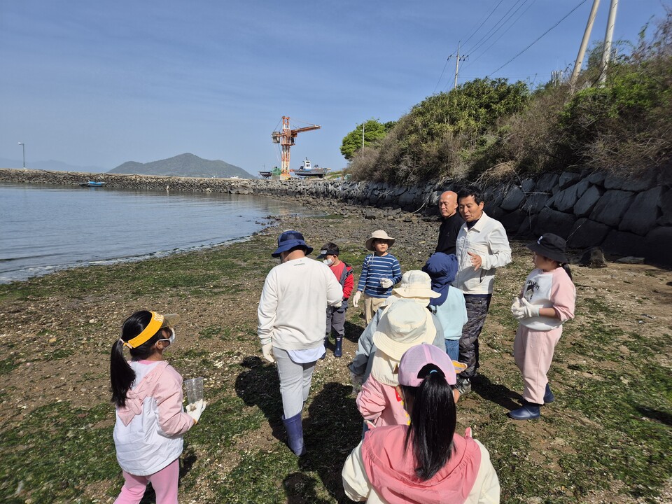 바다 생물 관찰로 배우는 환경 보호, 고흥 두원초 꼬마어부 활동 - 교육 | 코리아NEWS